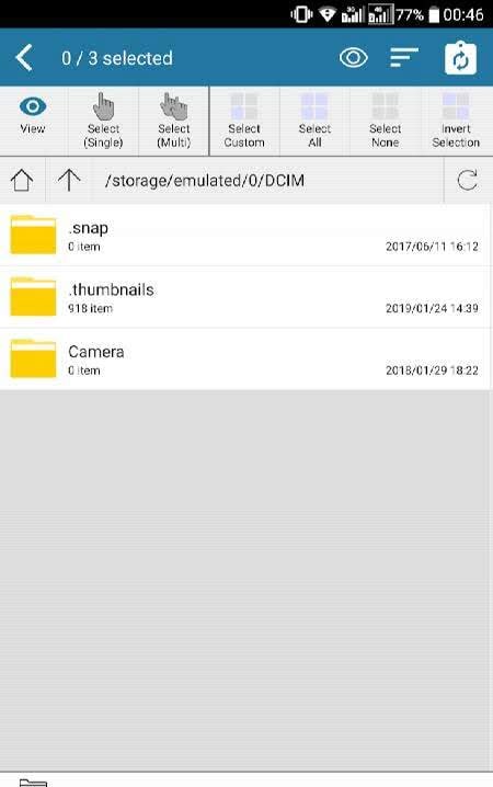 Batch File Selector [File Manager/File Explorer] screenshot 2