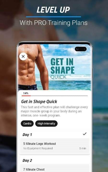 Short Spartan Summer Workouts screenshot 3