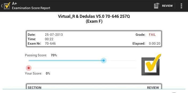 A+ VCE Player screenshot 3