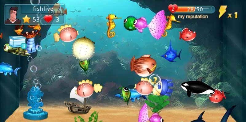 Fish Live gameplay screenshot 1