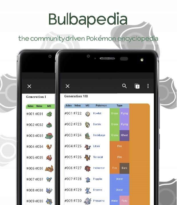 Bulbapedia - Pokémon Wiki screenshot 1