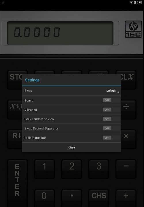 HP 15C Scientific Calculator screenshot 4