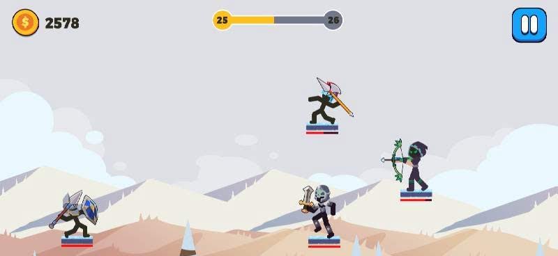 Stickman Archer Hero: Super Bow Legend Fight gameplay screenshot 2