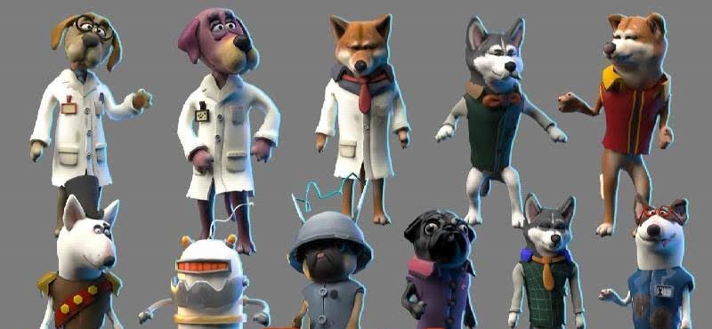 Prof. Woof - Cute Idle Game with Dogs and Rockets screenshot 1