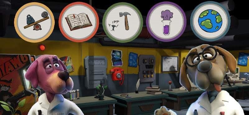 Prof. Woof - Cute Idle Game with Dogs and Rockets screenshot 2