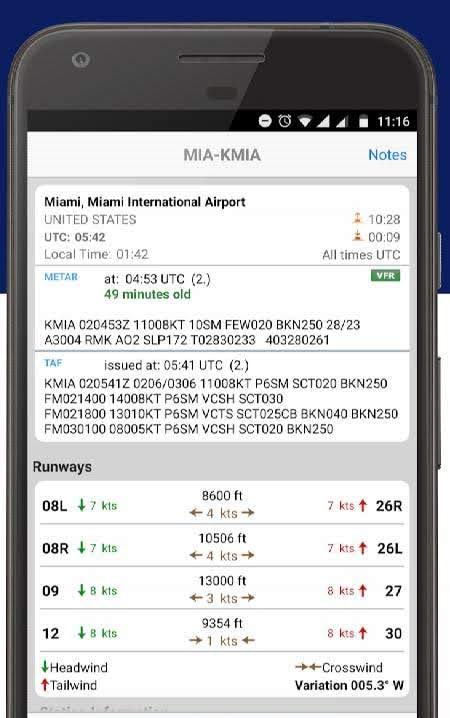 PilotWeather screenshot 1