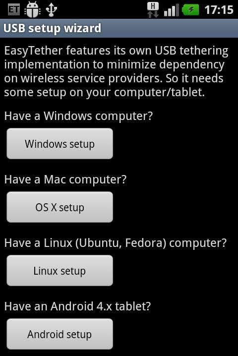 EasyTether Pro screenshot 3