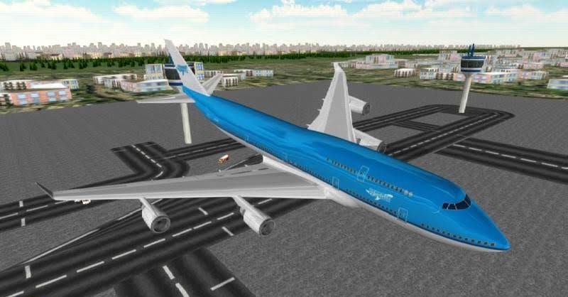 Flight Simulator: Fly Plane 3D screenshot 2