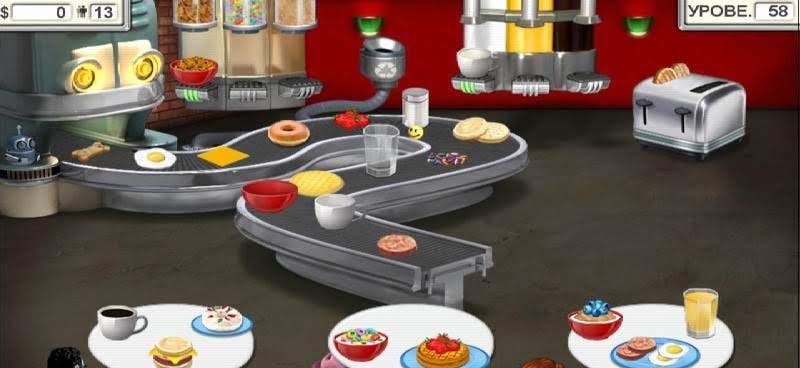 Burger Shop 2 – Crazy Cooking Game with Robots screenshot 2
