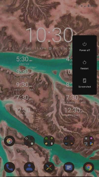 Domination Substratum Theme screenshot 2