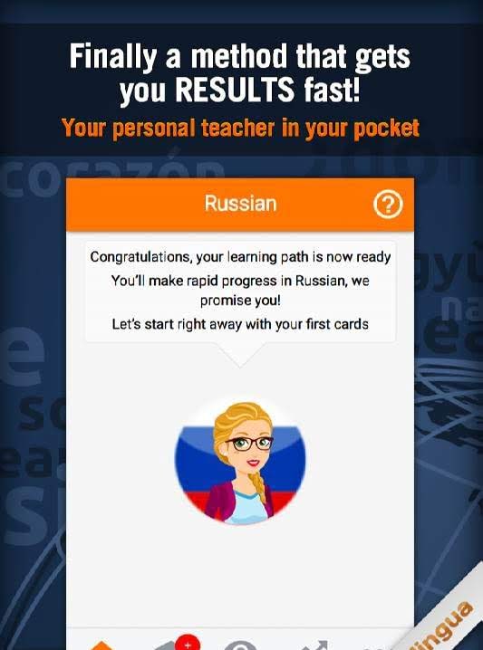 Learn Russian with MosaLingua screenshot 1