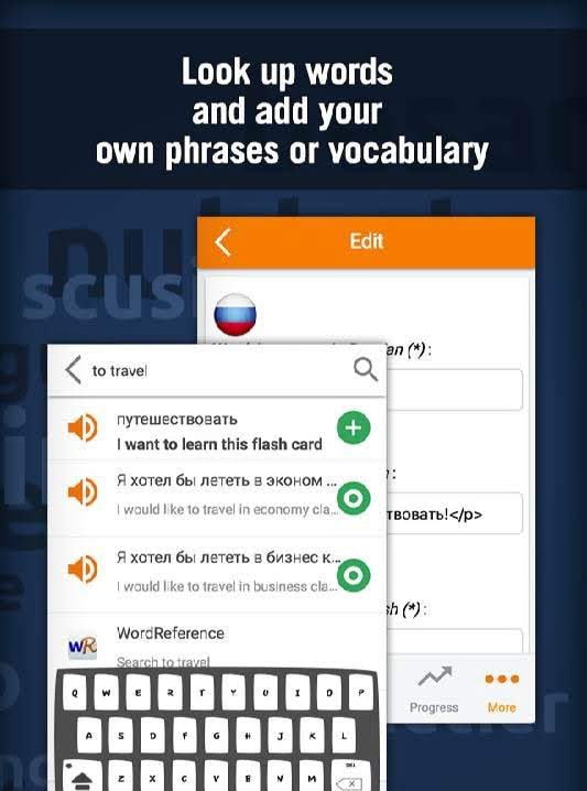 Learn Russian with MosaLingua screenshot 4