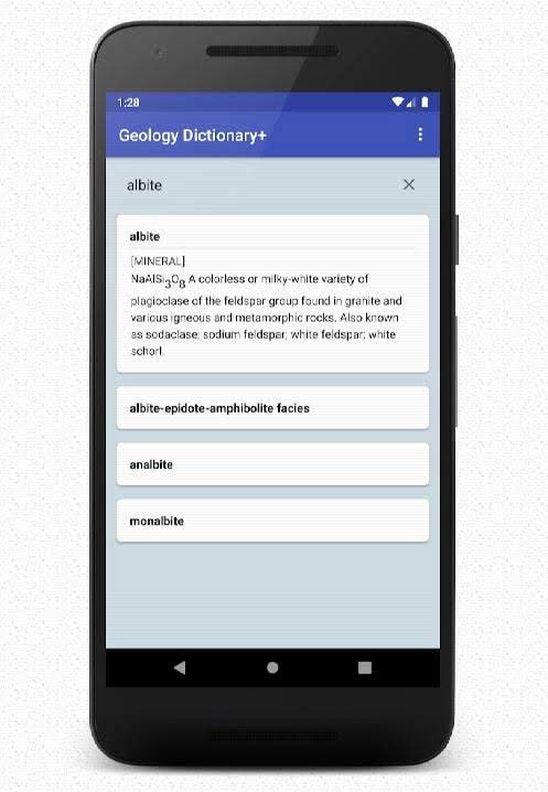 Geology Dictionary+ screenshot 3