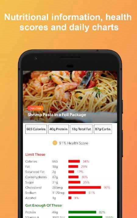 CookAid - Recipes & Nutrition screenshot 2