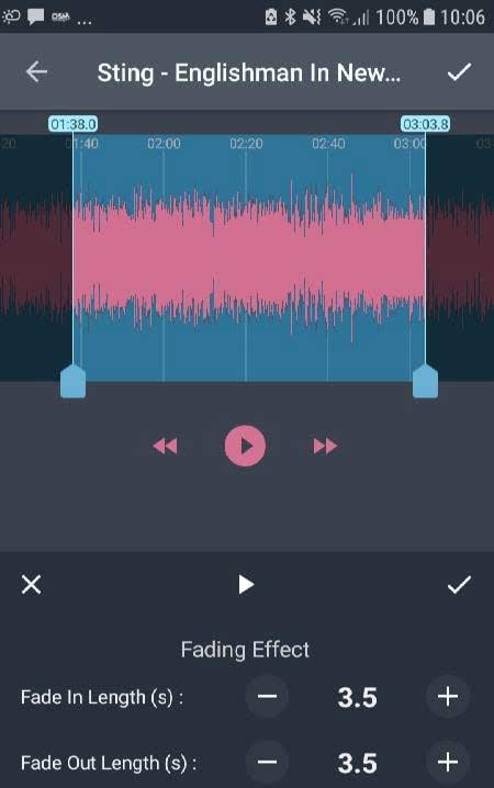AndroSound Audio Editor screenshot 2