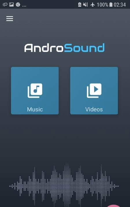 AndroSound Audio Editor screenshot 1
