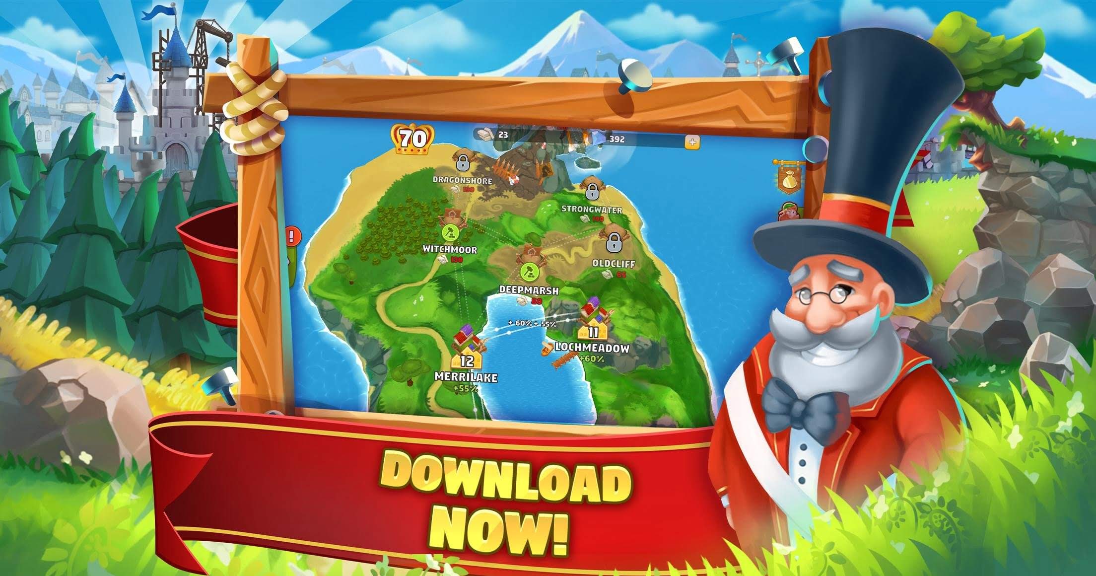 Idle Kingdom Builder gameplay screenshot 4