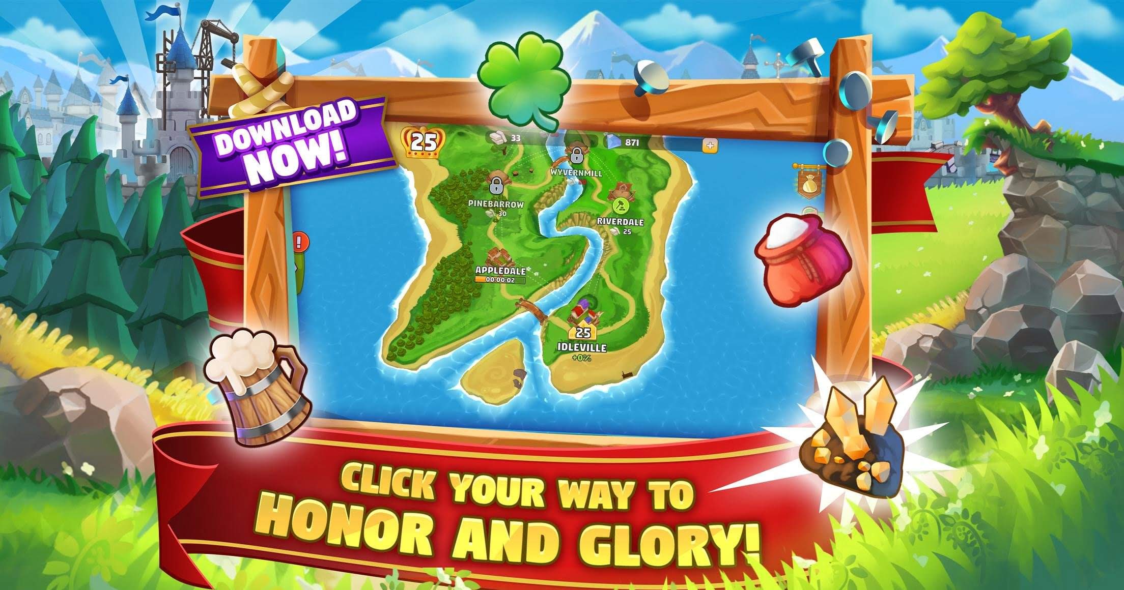 Idle Kingdom Builder gameplay screenshot 3