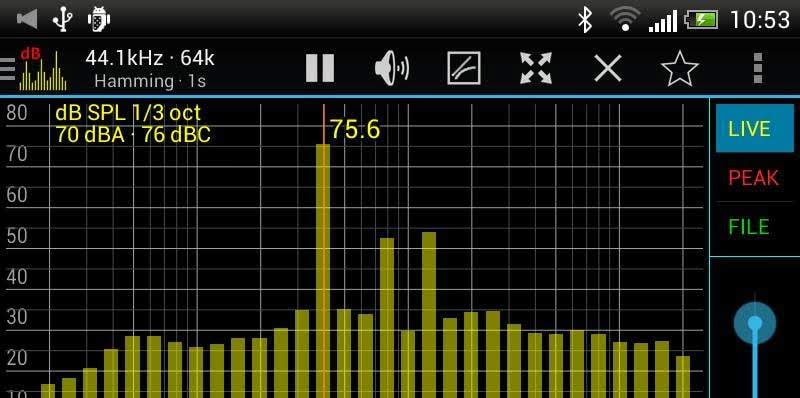 Sound Spectrum Pro screenshot 2