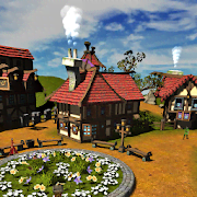 Cartoon Village 3D Live Wallpaper