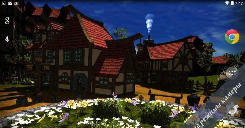 Cartoon Village 3D Live Wallpaper screenshot 3