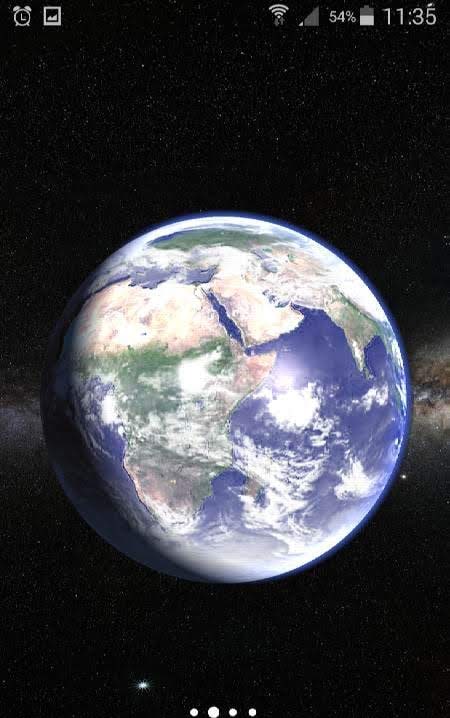 Earth Planet 3D Live Wallpaper Pro screenshot 1