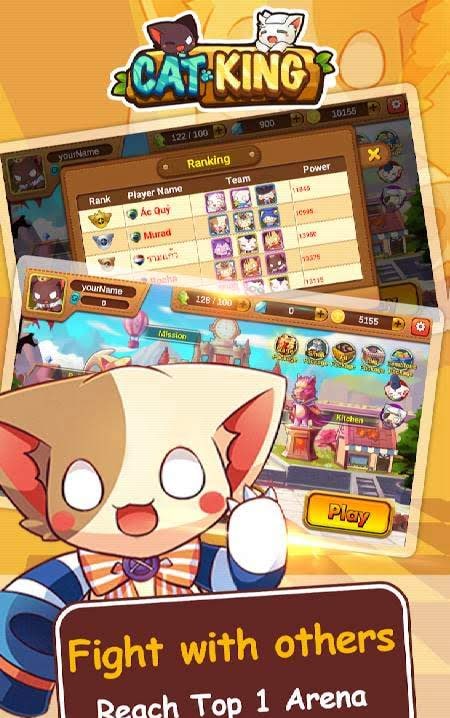 Cats King Premium - Battle Dog Wars: RPG Summoner screenshot 4