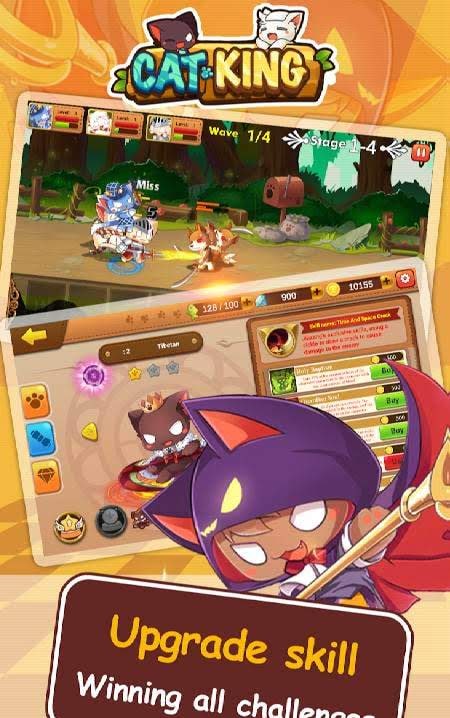 Cats King Premium - Battle Dog Wars: RPG Summoner screenshot 2