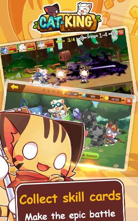 Cats King Premium - Battle Dog Wars: RPG Summoner screenshot 3