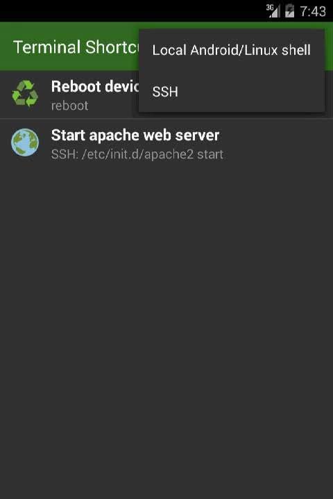 Terminal Shortcut Pro screenshot 4