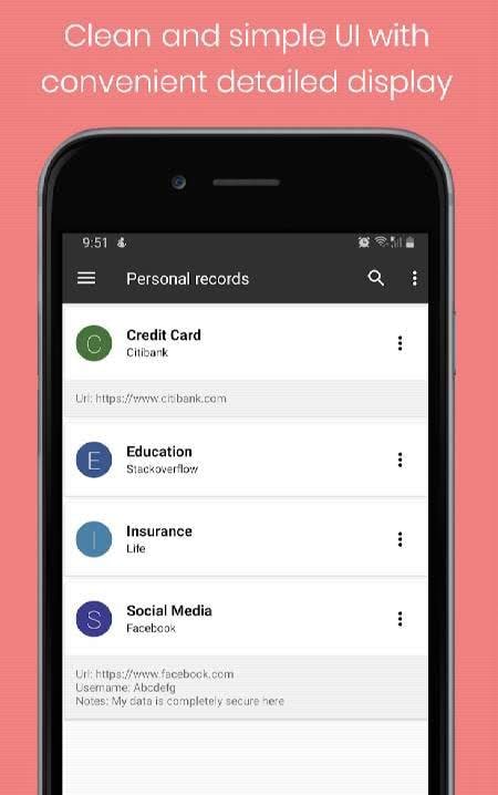 Personal Vault Pro screenshot 2