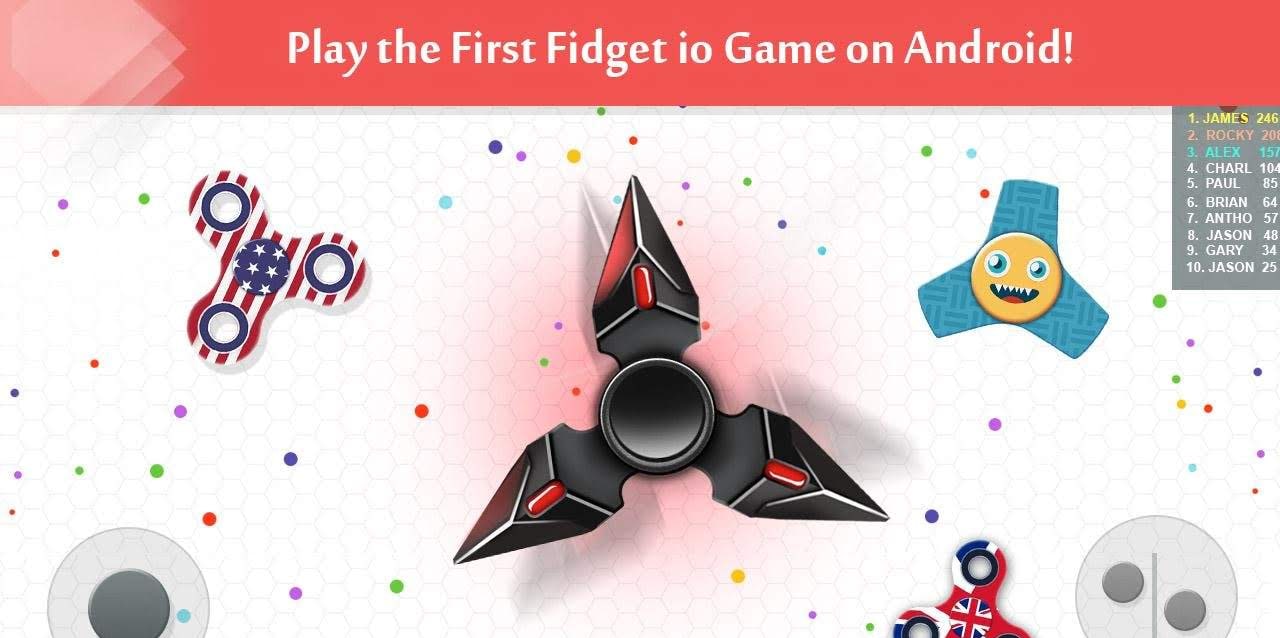 Fidget Spinner .io Game screenshot 1