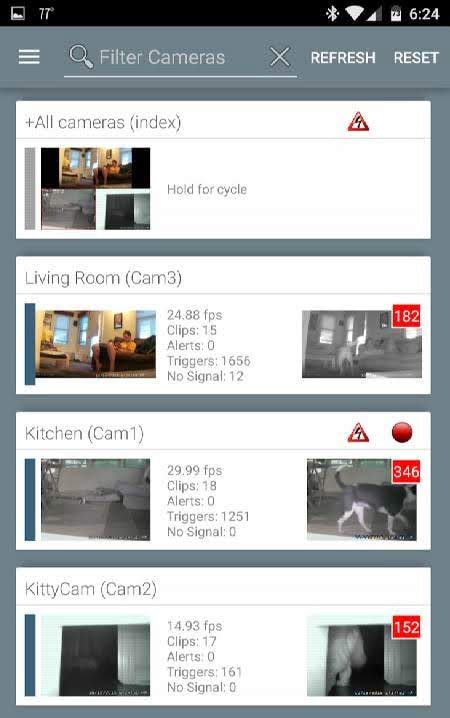 Blue Iris app screenshot 2