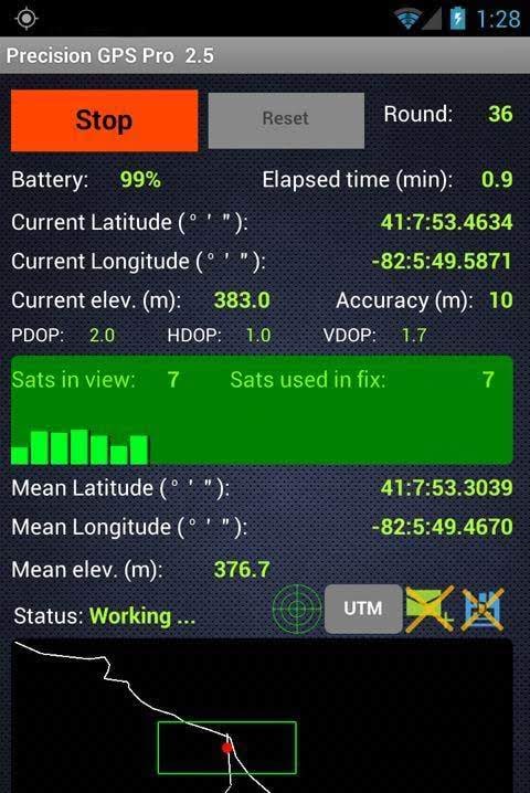 Precision GPS Pro screenshot 4