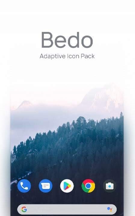 Bedo Adaptive Icon Pack screenshot 1