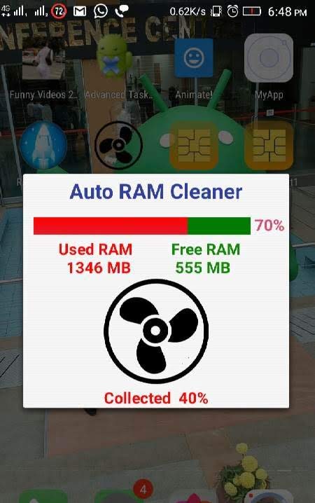 Auto RAM Cleaner screenshot 2