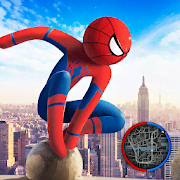 Spider Stickman Rope Hero 2 - Gangster Crime City