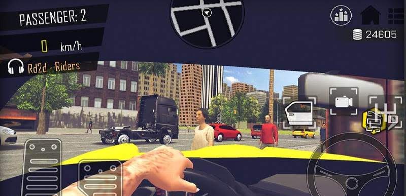 Crazy Open World Driver - Taxi Simulator New Game screenshot 3
