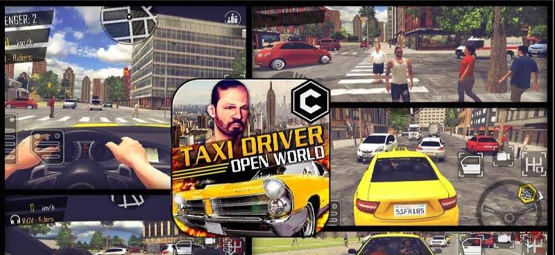 Crazy Open World Driver - Taxi Simulator New Game screenshot 1