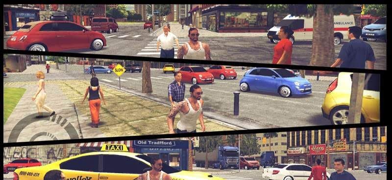 Crazy Open World Driver - Taxi Simulator New Game screenshot 2