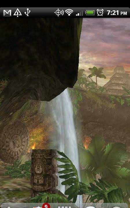 Jungle Waterfall LiveWallpaper screenshot 4