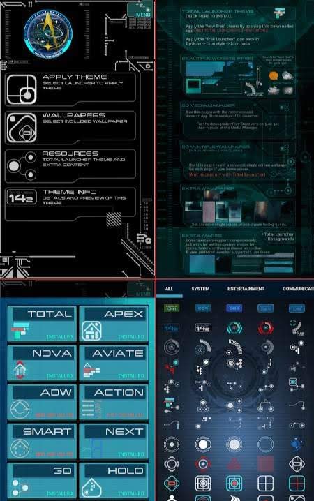 ✦ TREK ✦ Launcher preview 2