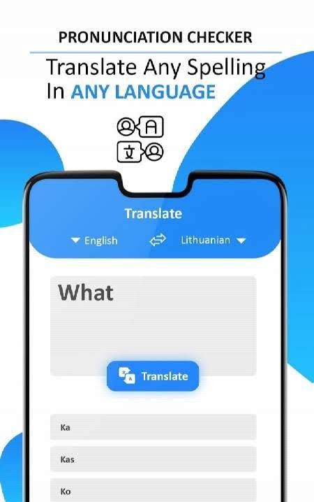 Pronunciation, Word Translator & Spelling Checker screenshot 4