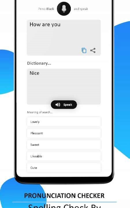 Pronunciation, Word Translator & Spelling Checker screenshot 2