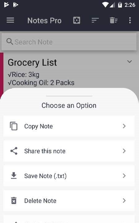 Notes Pro screenshot 3