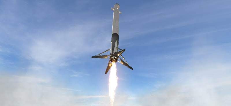 First Stage Landing Simulator screenshot 1