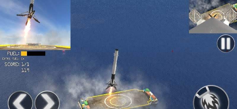 First Stage Landing Simulator screenshot 2