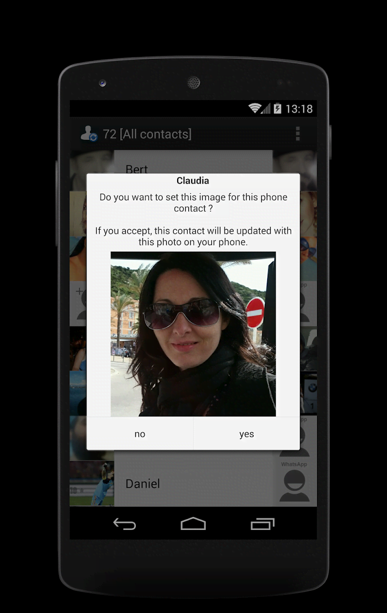 Contact Photo Sync screenshot 2