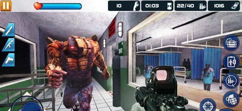 Real Zombie Hunter 2: FPS Shooting in Halloween screenshot 1