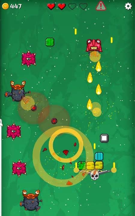 Utilizer Deluxe - arcade space shooter & match 3! screenshot 2
